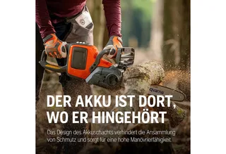 225i Accu Kettingzaag - 36V Snoerloos, Licht, 12″ Zwaard, 20 m/s Kettingsnelheid (Zonder Accu & Lader) van Husqvarna – productafbeelding 3 van 5