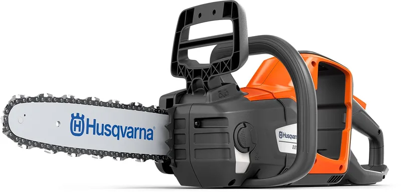 225i Accu Kettingzaag - 36V Snoerloos, Licht, 12″ Zwaard, 20 m/s Kettingsnelheid (Zonder Accu & Lader) van Husqvarna – productafbeelding 1 van 5