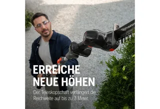 Accu gras- en struikschaar Aspire S20-P4A met verlenging, struik- en grasmessen, 18V (incl. verlenging, accu & oplader) de Husqvarna – image du produit 4 sur 5