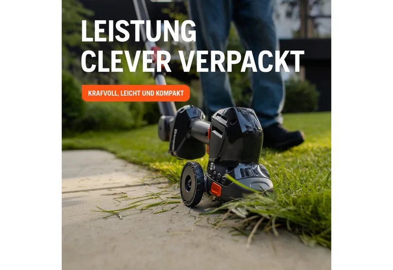 Accu gras- en struikschaar Aspire S20-P4A met verlenging, struik- en grasmessen, 18V (incl. verlenging, accu & oplader) de Husqvarna – image du produit 3 sur 5