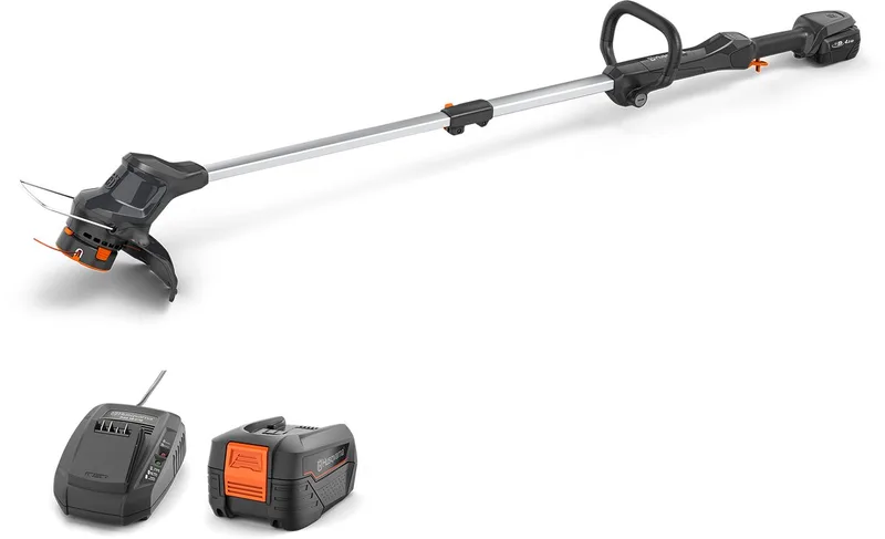 Accu grastrimmer Aspire T28-P4A, elektrische graskantsnijder met draad, bosmaaier (incl. 2,5Ah accu & oplader) van Husqvarna – productafbeelding