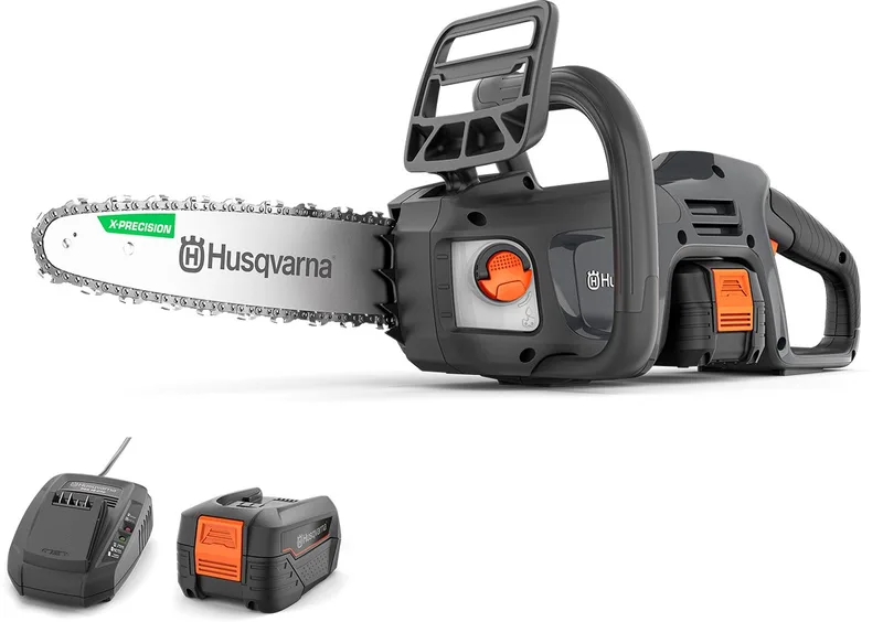 Accu-kettingzaag Aspire C15X-P4A, batterij aangedreven, lithium-ionen, 18V, hoge snijsnelheid (incl. accu en oplader) van Husqvarna – productafbeelding 1 van 4