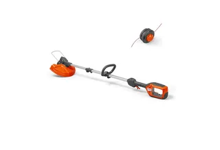 Akku-Rasentrimmer 215iL, Kabelloser Trimmer mit 36V bürstenlosem Motor, exkl. Akku & Ladegerät fra Husqvarna, Orange – produktbillede 1 af 5