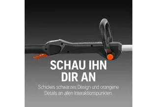 Akku-Rasentrimmer Aspire T28-P4A, Elektrischer Rasenkantenschneider mit Faden, Freischneider von Husqvarna, Grau – Produktbild 3 von 3