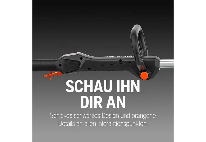 Akku-Rasentrimmer Aspire T28-P4A, Elektrischer Rasenkantenschneider mit Faden, Freischneider von Husqvarna, Grau – Produktbild 3 von 3