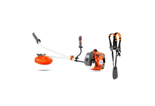 Benzin-Motorsense 122R, 2-Takt Freischneider, 43 cm Schnittbreite, Tap 'n Go Kopf de Husqvarna, Orange – image du produit 1 sur 5