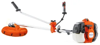Benzin-Motorsense 135R, mit Bullhorn-Griff – 34,6-cm³-X-Torq®-Motor, 47 cm Schnittbreite de Husqvarna, Orange – image du produit 1 sur 2