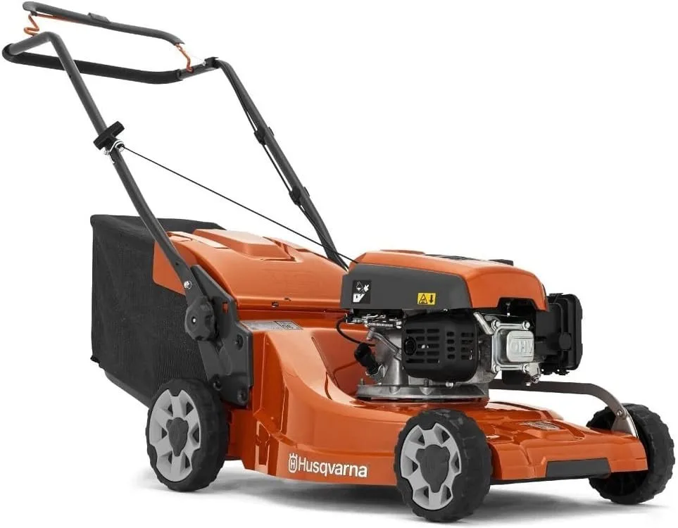 Benzinrasenmäher LC247, 2,2 kW Motor, 47cm Schnittbreite, 55L Fangbox från Husqvarna, Orange – produktbild