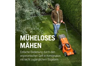 LC 137i Accu Grasmaaier - 37,5 cm Maaibreedte - Set met 40-C80 Accu en BLi20 Lader fra Husqvarna – produktbillede 4 af 5