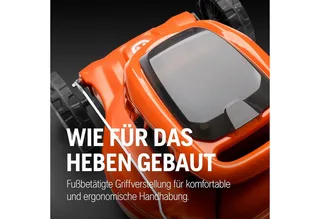 LC 137i Accu Grasmaaier - 37,5 cm Maaibreedte - Set met 40-C80 Accu en BLi20 Lader fra Husqvarna – produktbillede 5 af 5