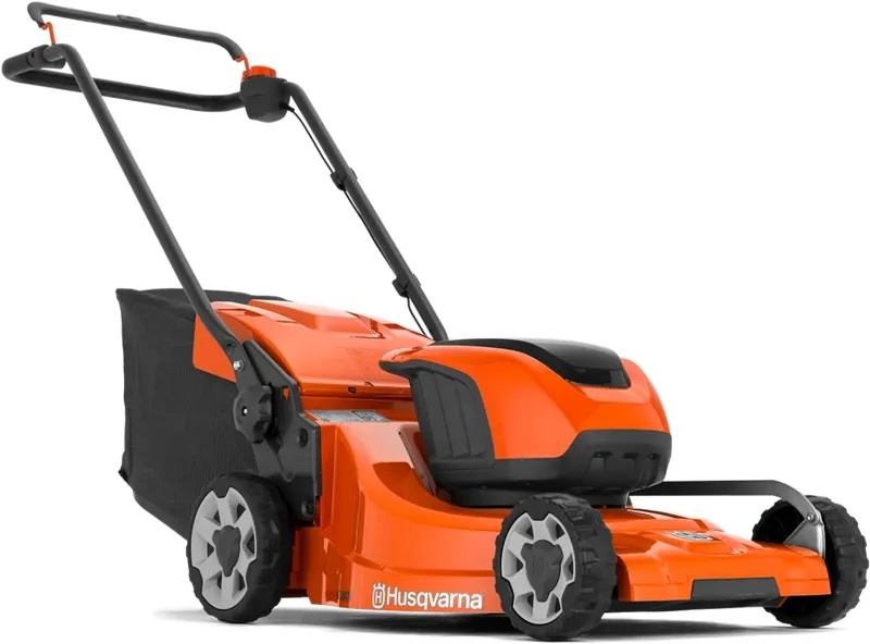 LC 247i accu-grasmaaier - 47 cm maaibreedte, 36 V, PowerBoost, savE, 2 accucompartimenten, centraal bedieningspaneel, centrale hoogteverstelling, inklapbare duwbeugel - ideaal voor middelgrote tot grote tuinen von Husqvarna – Produktbild