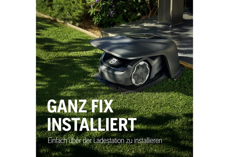 Maairobot Garage Automower geschikt voor Aspire R4 grasmaaierrobot, ideale zon- en regenschutz, overkapping de Husqvarna – image du produit 2 sur 5