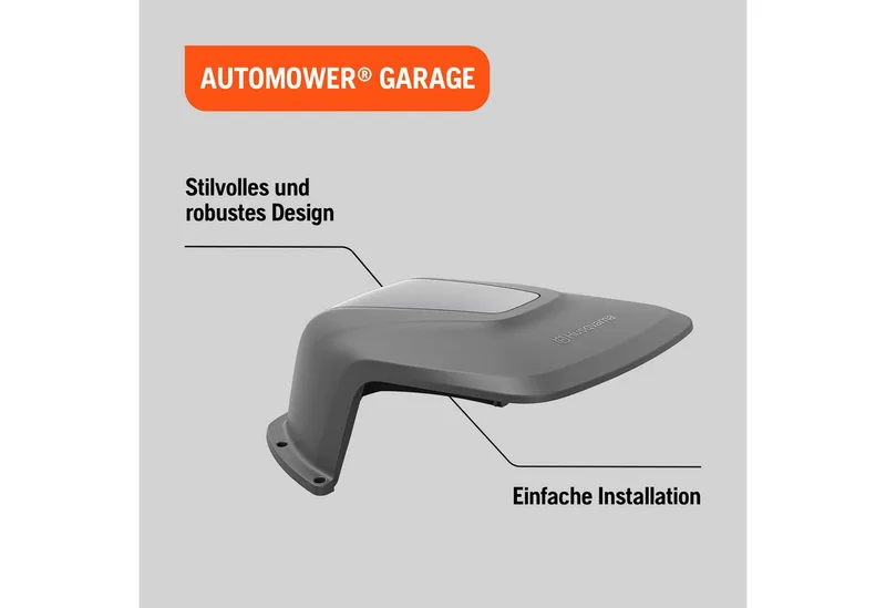 Maairobot Garage Automower geschikt voor Aspire R4 grasmaaierrobot, ideale zon- en regenschutz, overkapping de Husqvarna – image du produit 3 sur 5