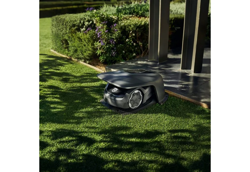 Maairobot Garage Automower geschikt voor Aspire R4 grasmaaierrobot, ideale zon- en regenschutz, overkapping de Husqvarna – image du produit 5 sur 5
