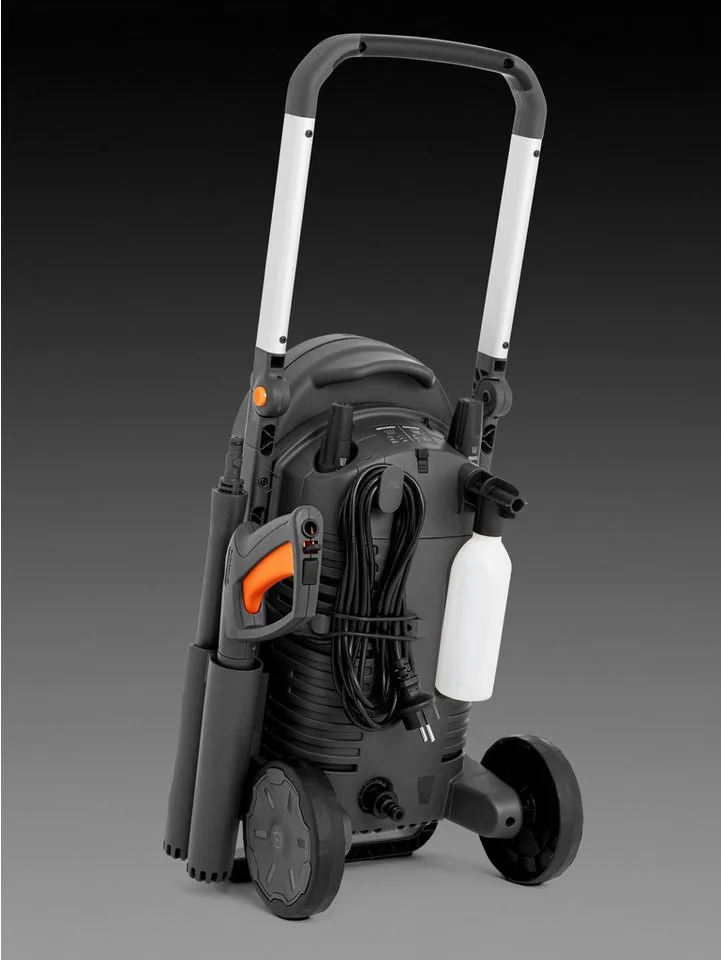PW 240 Hogedrukreiniger - 140 bar, 465 l/u, 8m UltraFlex Slang, Metalen Pomp, Verstelbare Nozzle & Schuimsproeier von Husqvarna – Produktbild 4 von 5