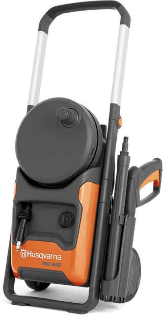 PW 240 Hogedrukreiniger - 140 bar, 465 l/u, 8m UltraFlex Slang, Metalen Pomp, Verstelbare Nozzle & Schuimsproeier von Husqvarna – Produktbild 1 von 5