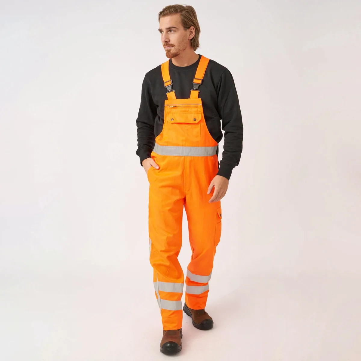 Assen 048465 Amerikaans Overall Reflecterend RWS van Hydrowear, Oranje – productafbeelding