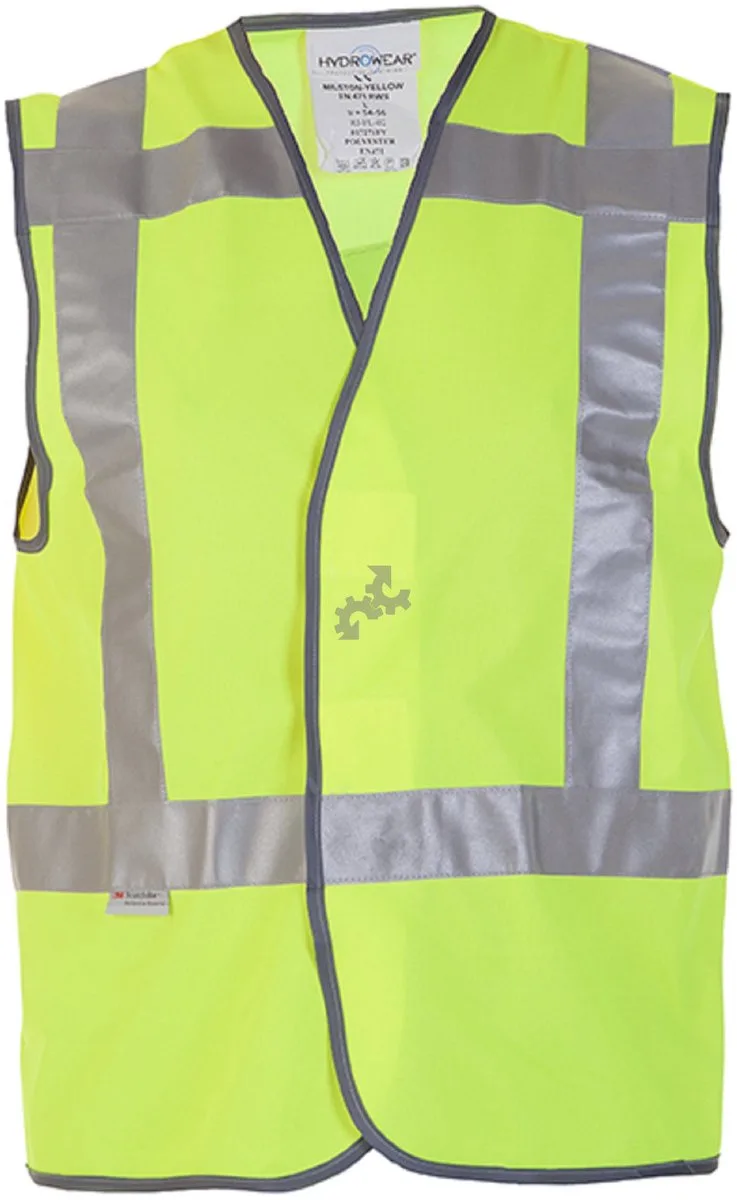 High-vis vest, geel 2XL - 5420011743409 | Basiskleur: Geel van Hydrowear, Geel – productafbeelding