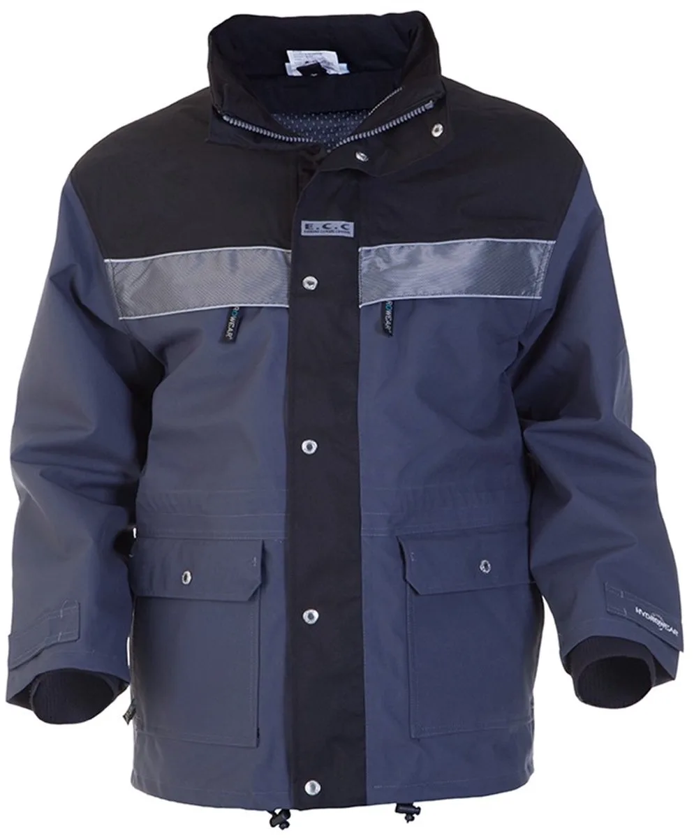 Hydrowear-Kiel Veiligheidskleding parka grijs/zwart 04026024P L van Hydrowear, Grijs, Zwart – productafbeelding