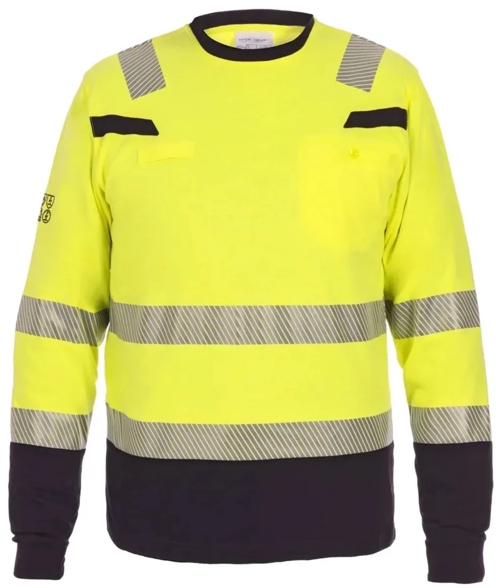 Murcia brandvertragend antistatisch reflecterend Multinorm werkshirt werkshirt by Hydrowear, Yellow, M – product image