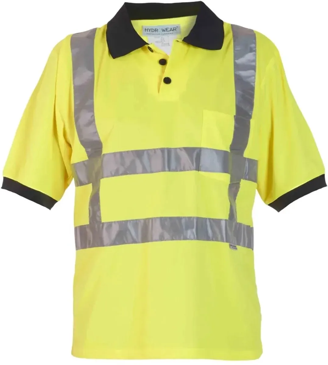 Tilburg poloshirt fra Hydrowear, Gul, 3XL – produktbillede