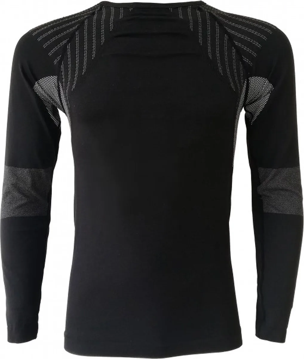 Wilson thermoshirt lange mouw XL/XXL fra Hydrowear, Sort, Grå – produktbillede