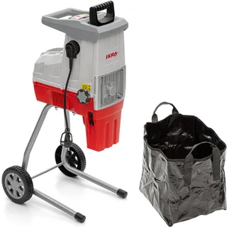 elektrische hakselaar rolversnipperaar ILH 3000 S met opvangzak van 45 liter by IKRA – product image 1 of 5