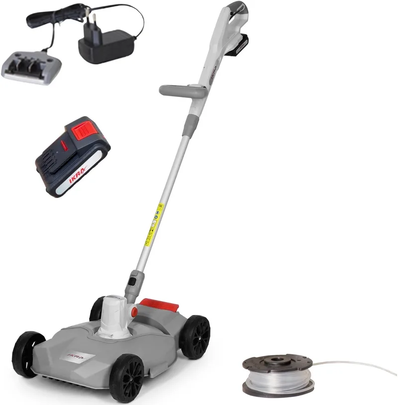 IKRA 2-in-1 accu-grastrimmer en grasmaaier IART 2030 F, incl. accu, oplader en draadspoel by IKRA – product image