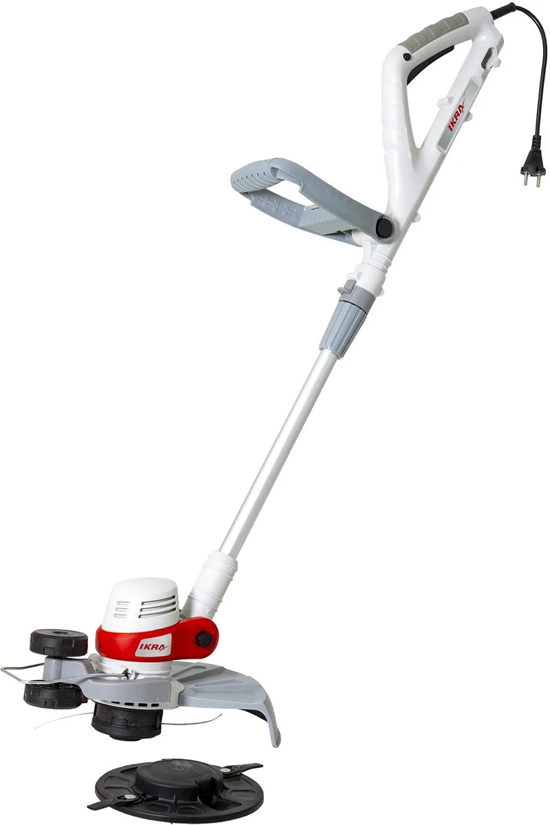 IKRA 2-in-1 elektrische grastrimmer IGT 650 D-TC, TwinCut-systeem, incl. draadspoel & nylonmes de IKRA – image du produit