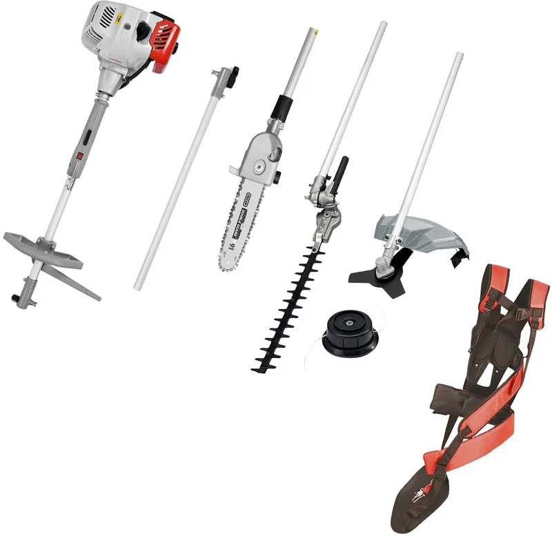 multitool IBKH 52-1 4-in-1: bosmaaier, grastrimmer, heggenschaar en hoogsnoeier de IKRA – image du produit 1 sur 5