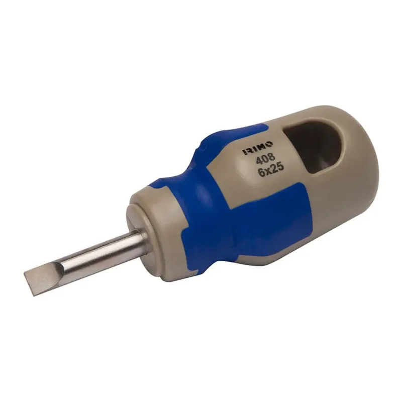 Bimaterial 6.5x25 Mm 408-6.5-25 Platte Schroevendraaier van Irimo – productafbeelding