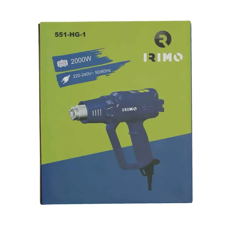 Heteluchtpistool 2000w de Irimo – image du produit 6 sur 6