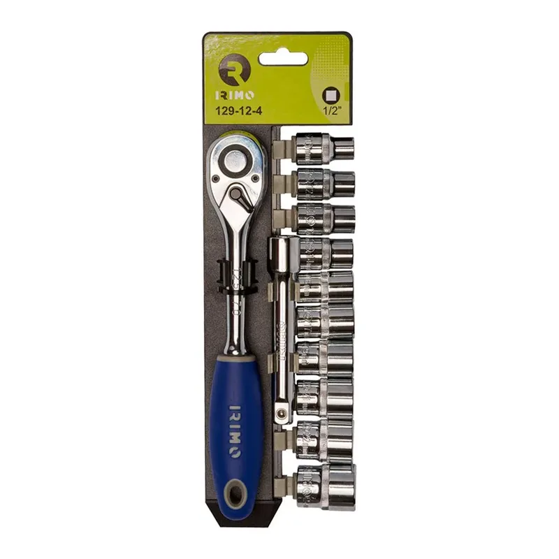 Jeu De Douilles Et De Cliquet 1/2´´ 129-12-4 10-24 Mm 125 Mm de Irimo – image du produit