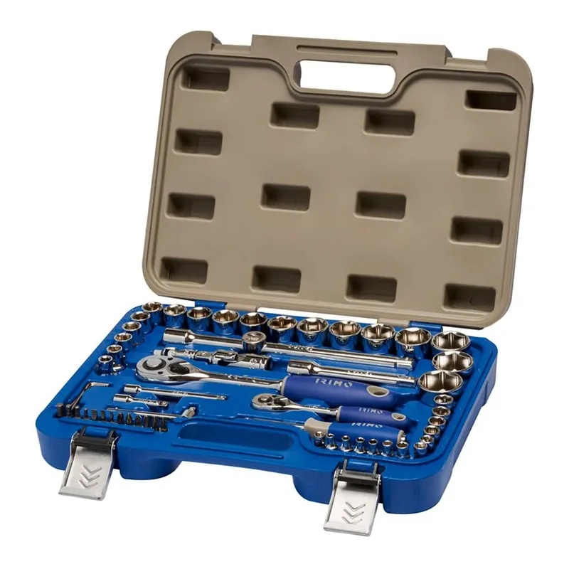 Irimo 20258 1/2´´ 1/4´´ 8-32 Mm 4-13 Mm Ratelset Met Bits En Doppen 58 Stukken by Irimo – product image