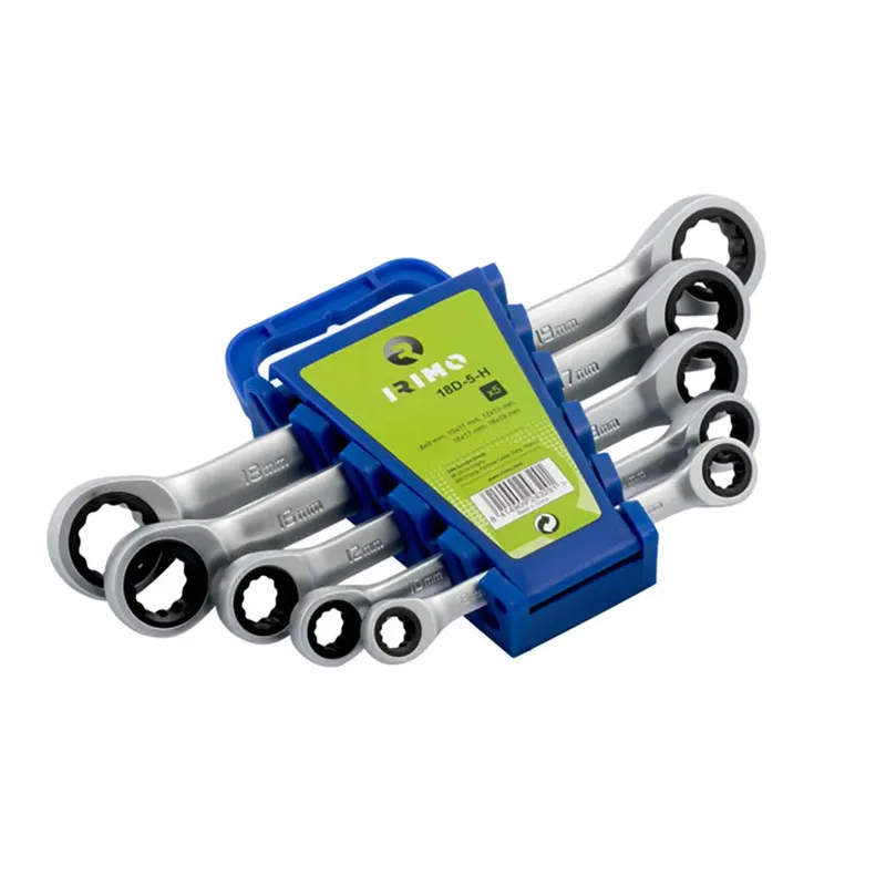 Irimo 8-19 Mm Ring-maulschlüssel-satz Mit Ratsche van Irimo – productafbeelding