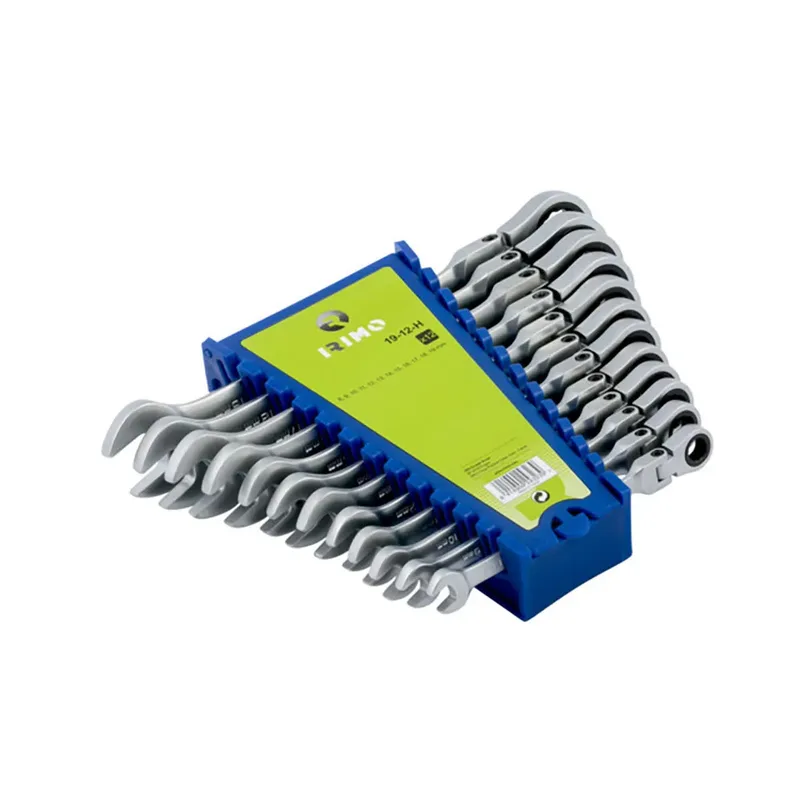 Jointed Head Gelede Combinatie-ratelsleutel 12 Stukken by Irimo – product image