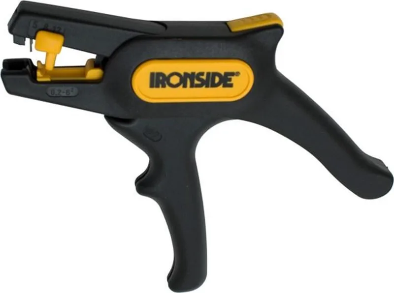 Afstrip zijsnijtang automatisch 0.2-6mm2 by Ironside, Yellow – product image