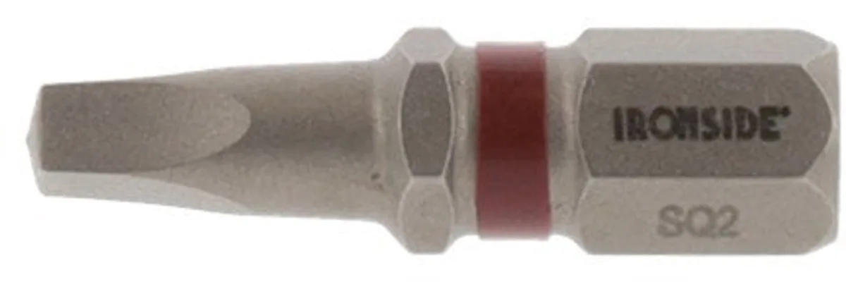 BITS 1/4 25MM SQ2-S2 - 10 ST de Ironside – image du produit