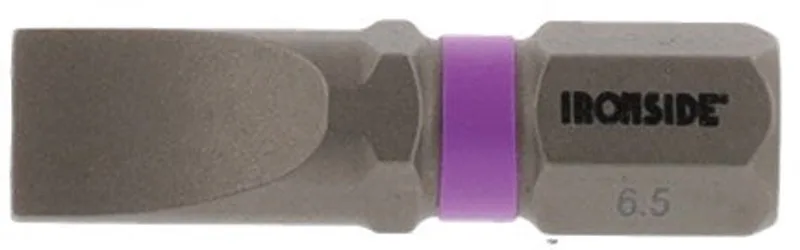 BITS 1/4 25MM SSL6,5-S2- 10 ST de Ironside – image du produit