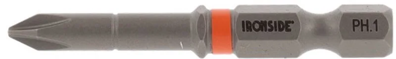 Bits 1/4” 50mm PH1-S2 10st - 1880205 van Ironside – productafbeelding