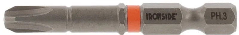 Bits 1/4” 50mm PH3-S2 10st - 1880207 van Ironside – productafbeelding