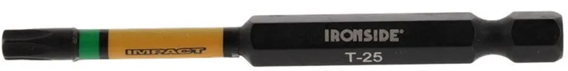 BITS 1/4 IMPACT 75MM TX25-S2 van Ironside – productafbeelding