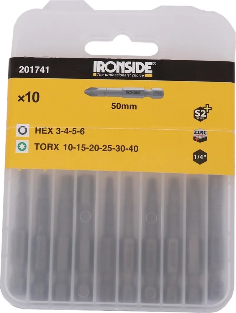 Bitset PH-PZ-SL 50mm 10st by Ironside – product image