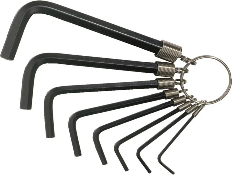 Inbussleutelset 186 1.5-6mm met ring 8-delig by Ironside, Black – product image