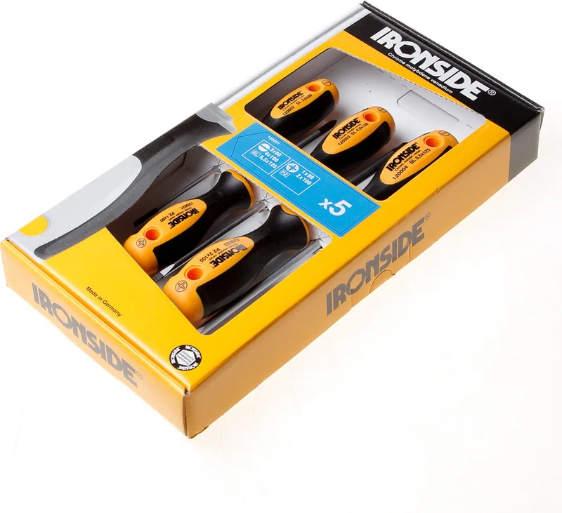 Ironside 120501 Schroevendraaierset - 5 delig by Ironside, White – product image