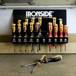 Ironside 120555 Schroevendraaierset - 17 delig by Ironside, Yellow – product image 2 of 2