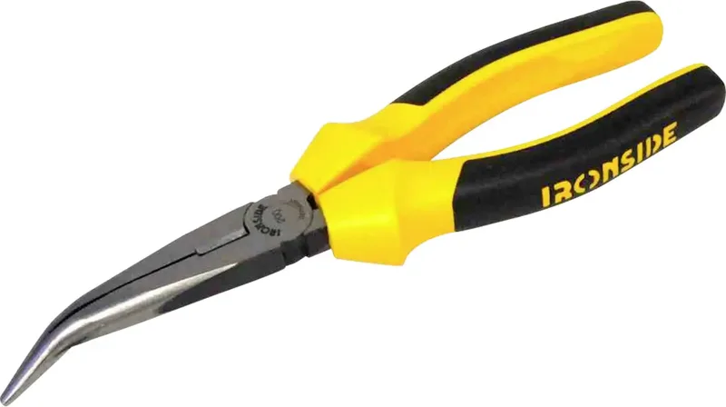 IRONSIDE 121375 Elektrotechnik und Feinwerktechnik Telefonzange 45° gebogen 200 mm by Ironside – product image