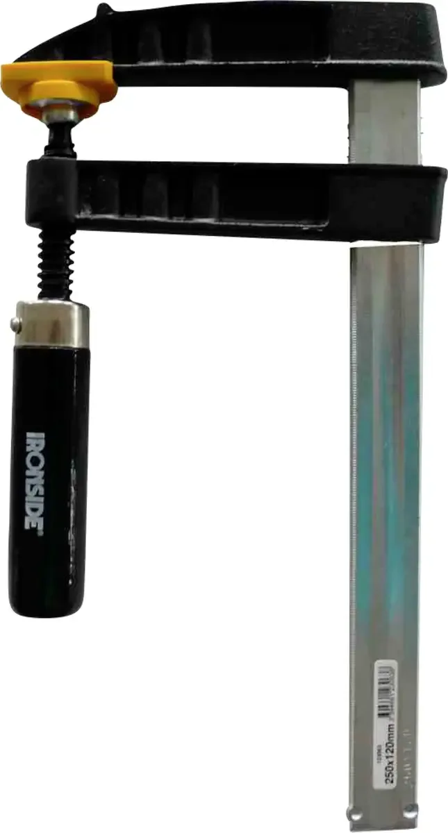 IRONSIDE 123067 Tiefspann-Schraubzwinge Produktabmessung, Länge: 600 mm by Ironside – product image