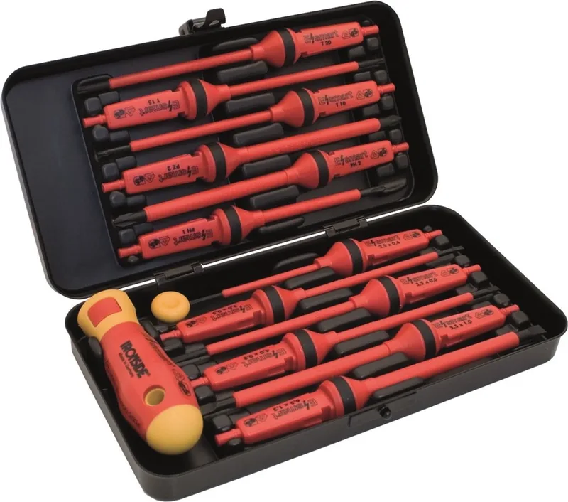 Ironside 1872108 Schroevendraaierset - 14 delig von Ironside, Weiß – Produktbild