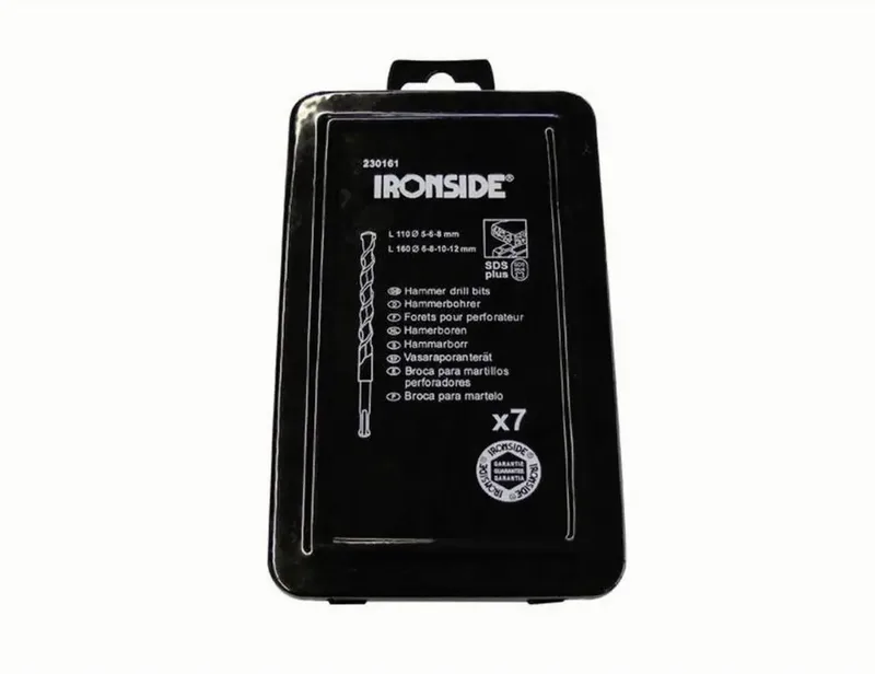 IRONSIDE 230161 Hammerbohrer-Set 5 mm, 6 mm, 8 mm, 10 mm, 12 mm 1 St. by Ironside – product image